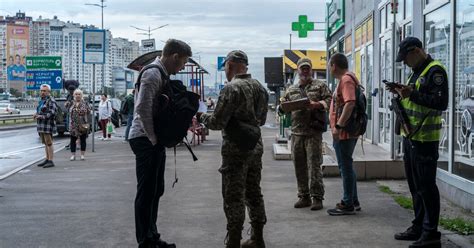 As Ukraine Expands Military Draft, Some Men Go Into Hiding.